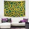 Yayoi Kusama Art Chart Tapestry Art Science Fiction Room Home Decor Cheap Hippie Wall Hanging