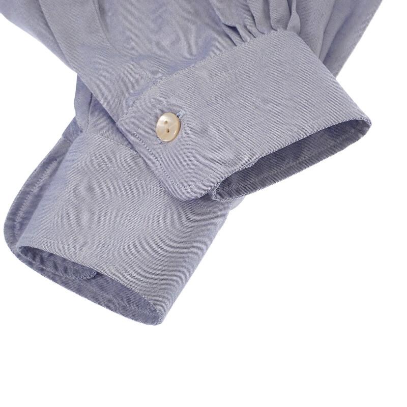 GUCCI  691521 44 Long sleeve shirt blue cotton mens