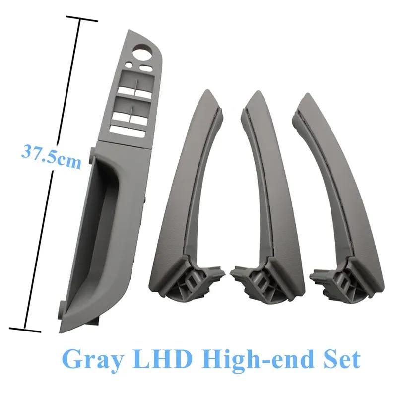 For BMW 3 Series E90 E91 316 318 320 325 328i LHD Top Quality Interior Plastic Door Pull Handle with Cover Trim Full Set