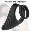 Penis Ring Silicone Semen Lock Ring Delay Ejaculation High Elasticity Time Lasting Cock Ring Sex Toys for Men Couples Adult 18+