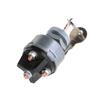 Universal Ignition Switch Lock Flush Mount On Off Start 2-Key 3 Position for Forklift Tractor Bus Drivers Farmers Tools
