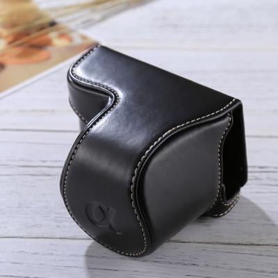 Full Body Camera PU Leather Case Bag with Strap for Sony A5100 / A5000 / NEX-3N