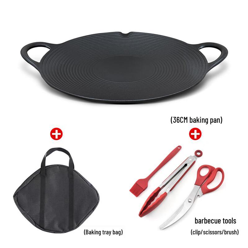 Cast Iron Grill Pan Set