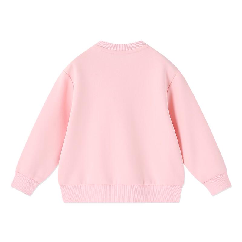 B.Duck Girl's Cartoon Print Long Sleeve Sweatshirt