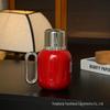 316 Stainless Steel Portable Insulated Teapot with Titanium Plating and Tea-Water Separation, Large Capacity for Stewing