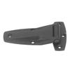 T Hinge Soft Close Tee Hinge Zinc Alloy T Strap Hinge Replacement for Toolbox Car Door Black