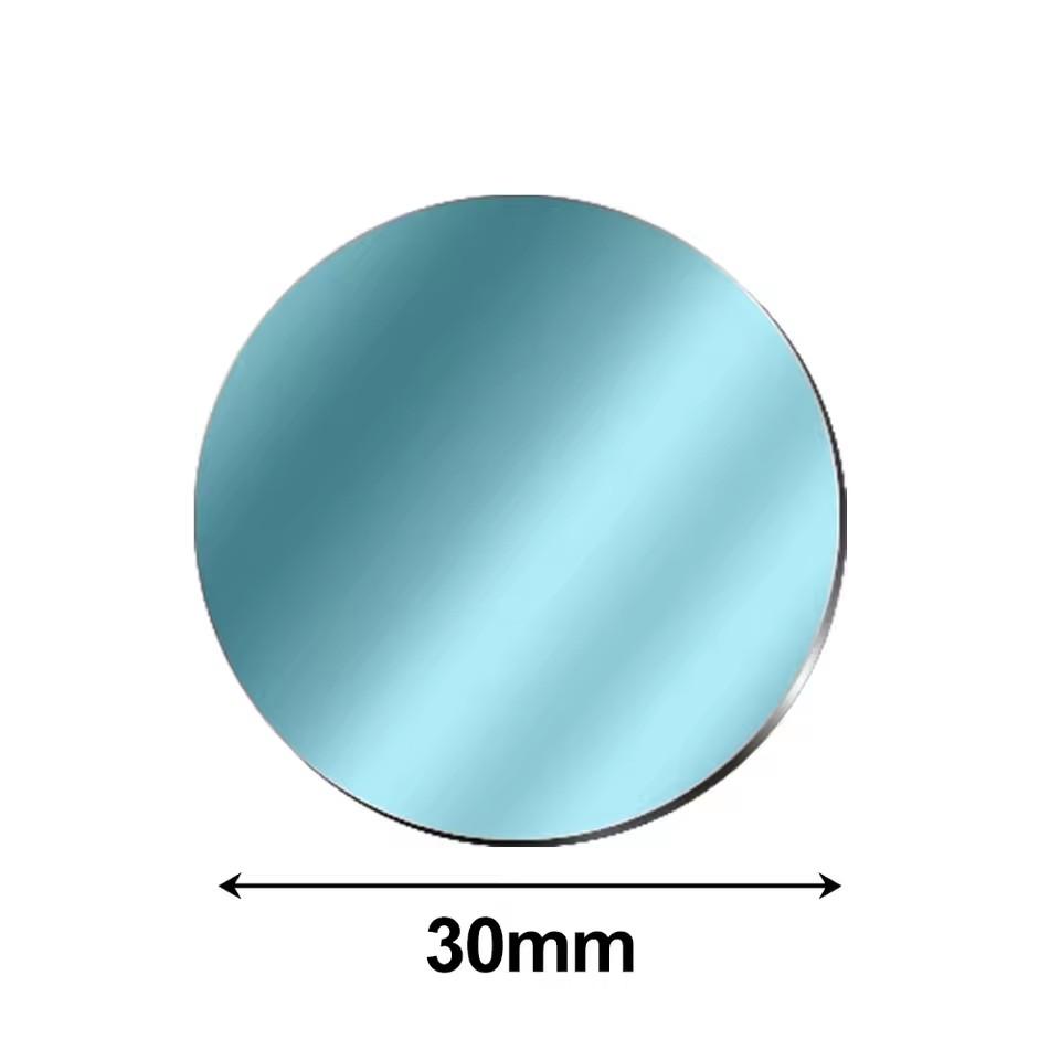 1-5Pcs 8cm Magnetic Metal Plate Disk for Mobile Phone Tablet Universal Self Adhesive Iron Disk Patch Sticker for Magnetic Holder