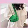 Trendy Spring 2023 Pu Leather Shoulder Bag Stylish Chic Small Square Bag