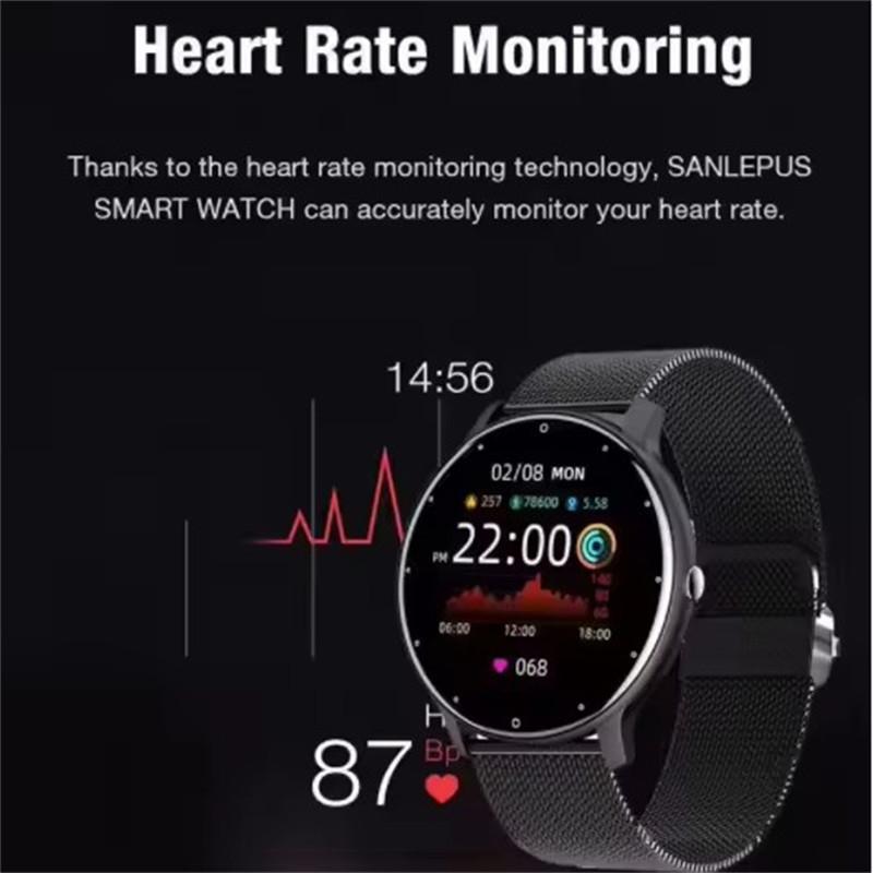 Chytré hodinky ZL02C Pro Módne Dámske Bluetooth Hovor Prijímanie Vytáčanie 1,28 palca AI Hlas Športové Fitness ZL02CPro Muži Ženy Smartwatch