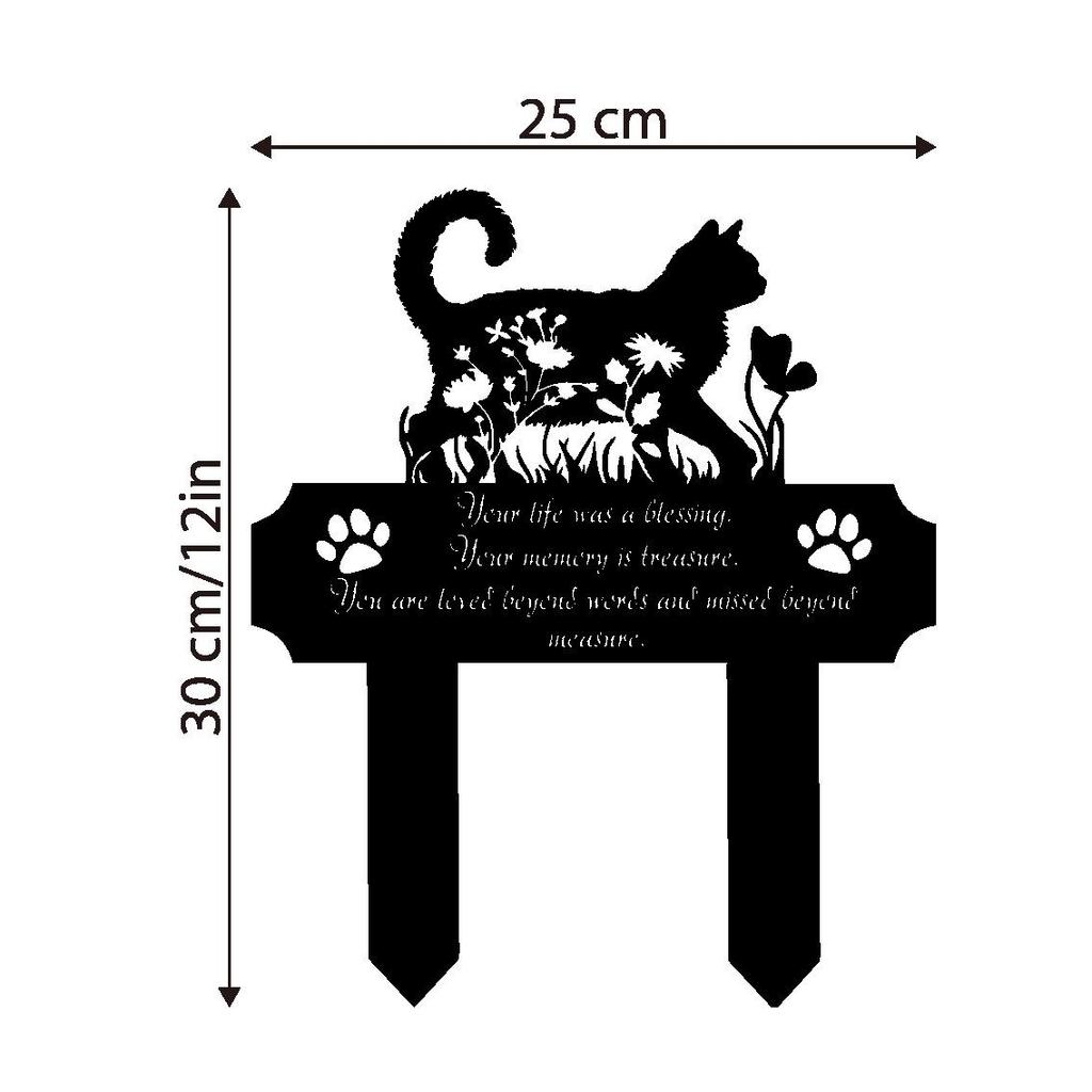 Animal Wrought Iron Floor Silhouette for Outdoor Courtyard and Lawn Decoration