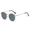 Trendy Ocean Film-Inspired Women's Fashion Sunglasses - Metal Oval Frame