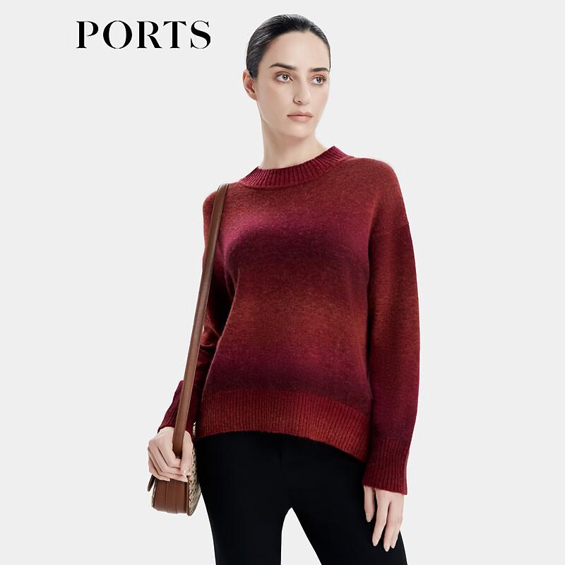 PORTS Women's Autumn/Winter Knitted Turtleneck Sweater
