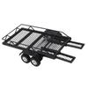 Dual Axles 1 24 Scale RC Trailer for Hauling Behind Cars for SCX24 for FCX24 RC Crawler Upgrade Parts