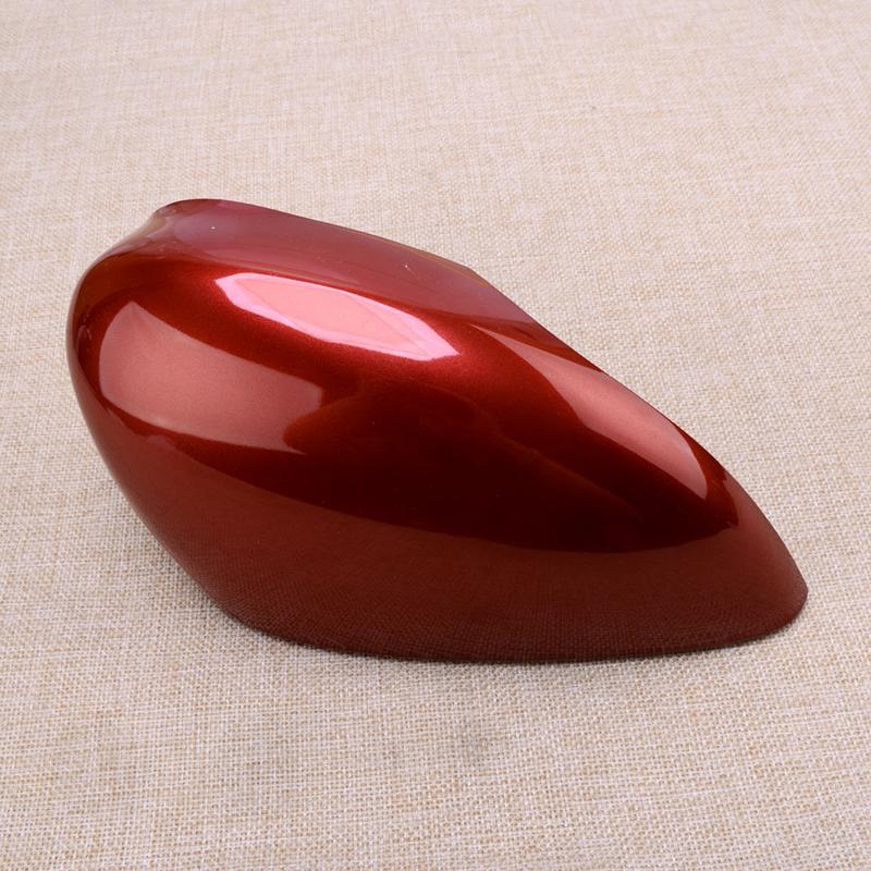 Car Front Right Side Door Rearview Wing Mirror Cover Cap Casing ABS Fit for Ford Fiesta MK7 2008-2017 Hot Magenta Red