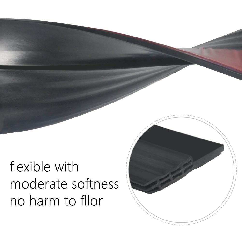

100cm Silicone Rubber Door Strip Self Adhesive Backing Door Seal for Window or Door Gap