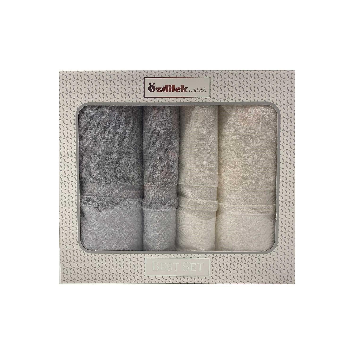 

Дори Бест Сет (банный набор) Кремово-серый кремовый