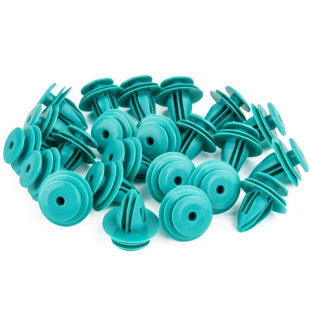 XSAJU 30pcs Plastic Retainer Clips Door Trim Rivets for Toyota Lexus
