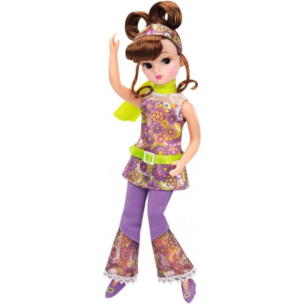 Takaratomy Retro Licca Chan Doll Margaret Go Go Dress Up Toy 3 Years And Up