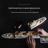 Xiao Luban Titanic Cruise Ship Model Building Blocks - Children's Educational Assembly Toy