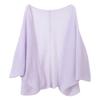 Women's Minimalist Mohair Blend Knit Shawl Cardigan