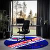 Rangers F.C Printed Round Rug Carpet Chair Rug Area Rug Entryway Doormats,for Office Chair Living Room Bedroom Kitchen Room.