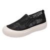 Fisherman shoes women's lace mesh shoes casual breathable hollow mesh shoes platform single shoes hollow mesh