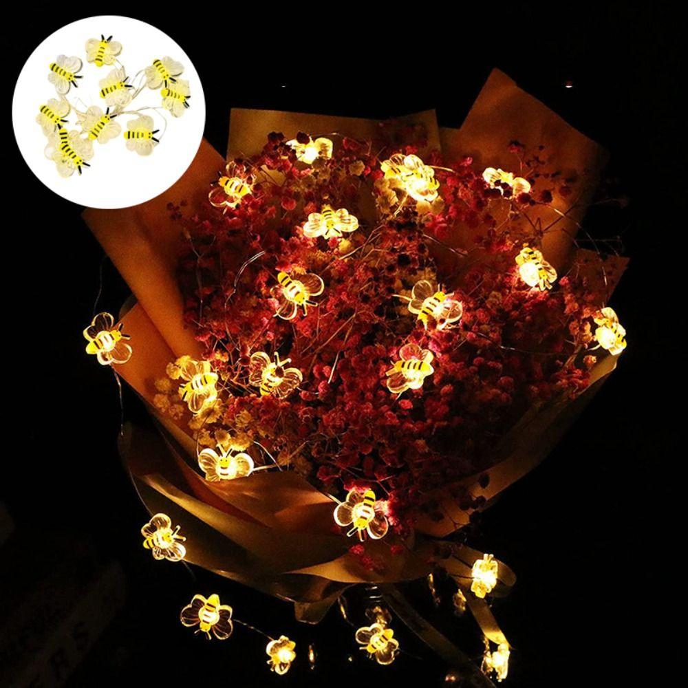 Multifunktionale Bienenlichter Niedliche Dekorative Lichterketten Pflanzen Dekoration Bienen Lichterkette Garten