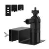 Aluminum Eaves Fastener Support For Monitoring Equipment And Photovoltaic Entities Raised Position Flexible Tilting No Equipment Necessary