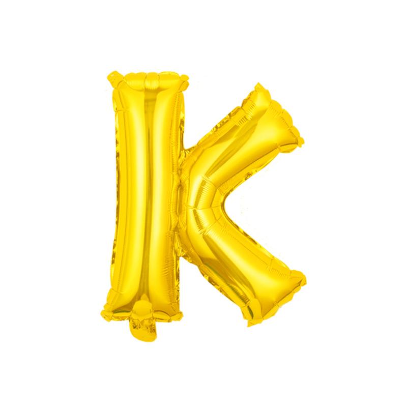 Skinny 32-Inch Rose Gold Letter Balloon Birthday Party Decoration Aluminum Film Balloon Silver Gold Helium Floating In The Air