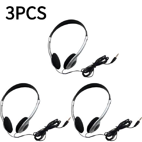 Portable Headphones Personality Retro Nostalgic Headset Black Fashion Style Headset Over Ear Earbud 3.5mm Wired Headset NEW