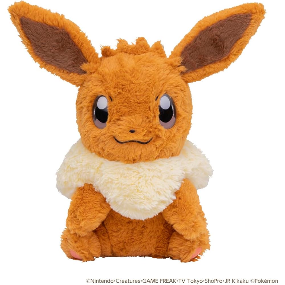 Takara Tomy Pokmon Eevee Home Decor Plush Toy Soft Stuffed Animal 30cm