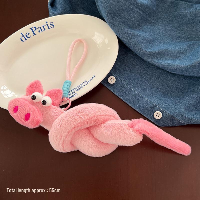 Cartoon Plush Keychains & Girls' Bag Accessories - Small, Versatile Gifts