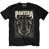 Pantera Men's 101 Proof Skull Short Sleeve T-Shirt, Black, Small