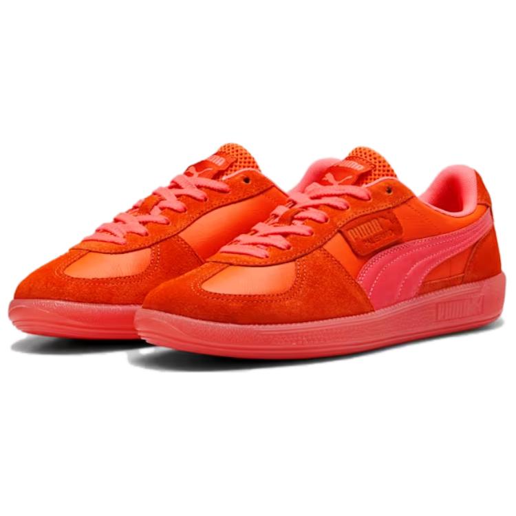 Puma Seria Palermo Miękkie Wygodne Niskie Buty Codzienne Styl Życia Unisex Buty Codzienne Pomarańczowe 398381-01