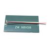 Polycrystalline Solar Plate Cells Charging Panel Solar Cell Plate Portable Solar Plate with Wire for Battery Charging