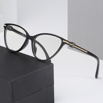 Estilo Gafas Anti-Luz Azul, Montura de Gafas Personalizadas Avanzadas Gafas Planas, Gafas Ópticas de Montura Grande
