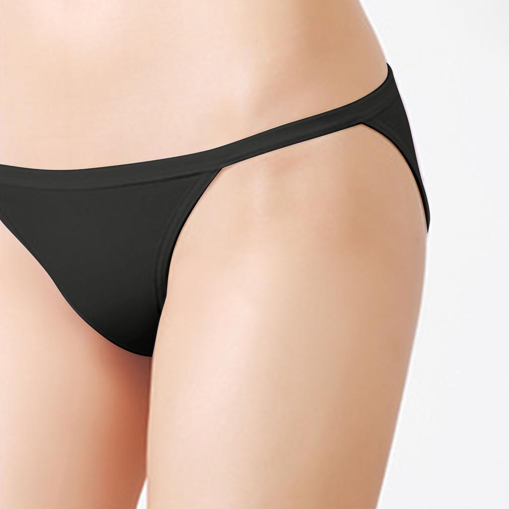 Women's Thin Strap High Slit And Sexy Panties, Low Waist Breathable Women's Underwear With A Full Cotton Crotch And Integrated Design.