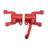 RC C Hub Carrier Aluminum Alloy C Hub Caster RC Car Upgrade Parts for Axial SCX6 1 6 RC Car Red