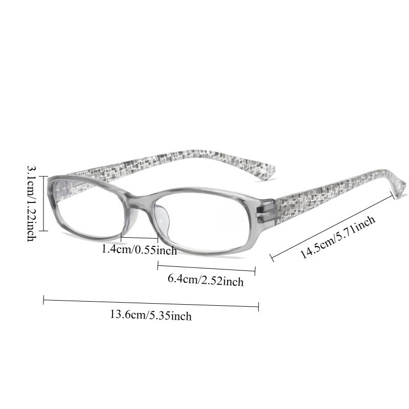 Fashion Anti-Blue Light Reading Glasses Men Women Eye Protection Presbyopic Eyeglasses Flowers Comfortable Eyewear