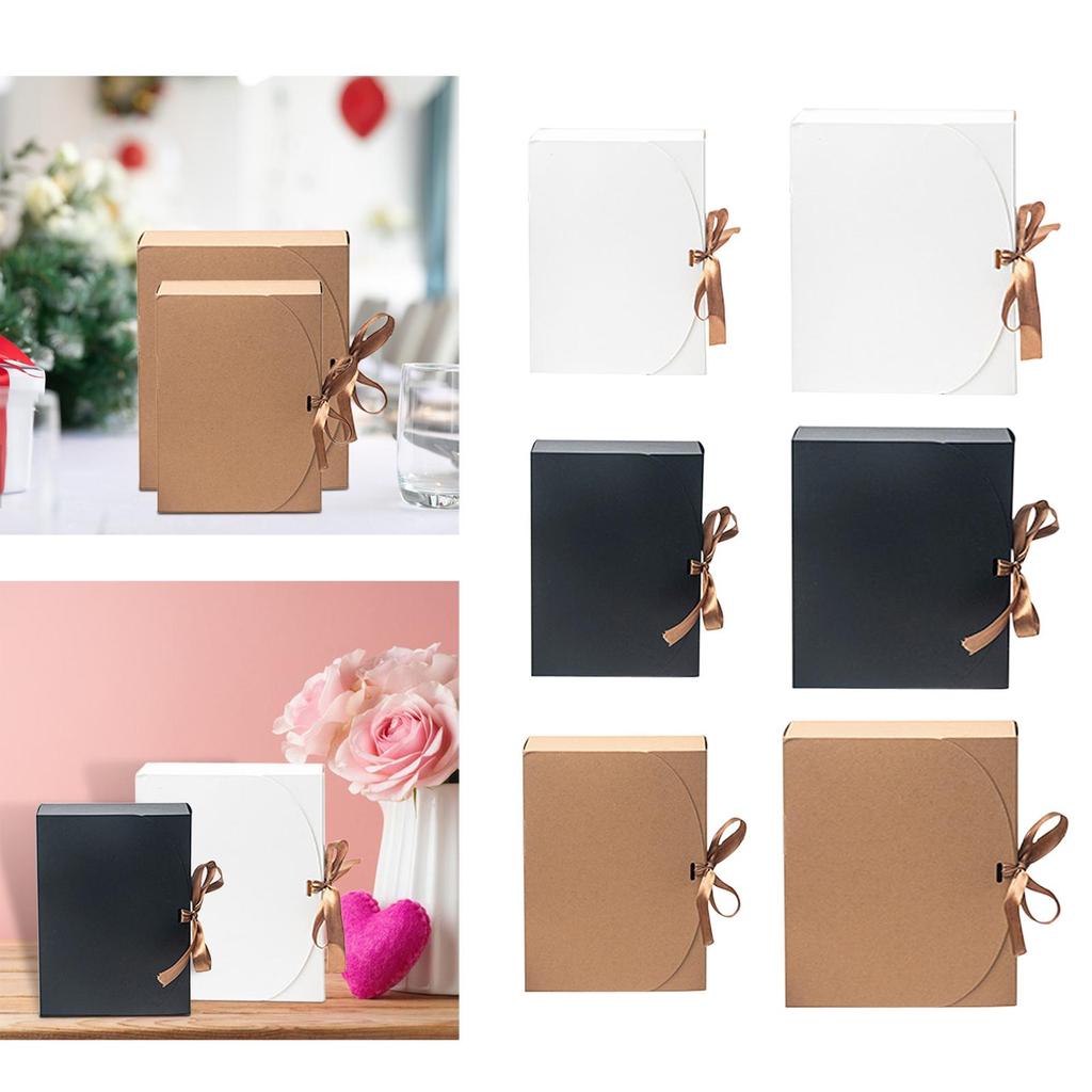10 Pieces Gift Boxes with Lids Sweets Paper Boxes for Birthdays Baby Shower