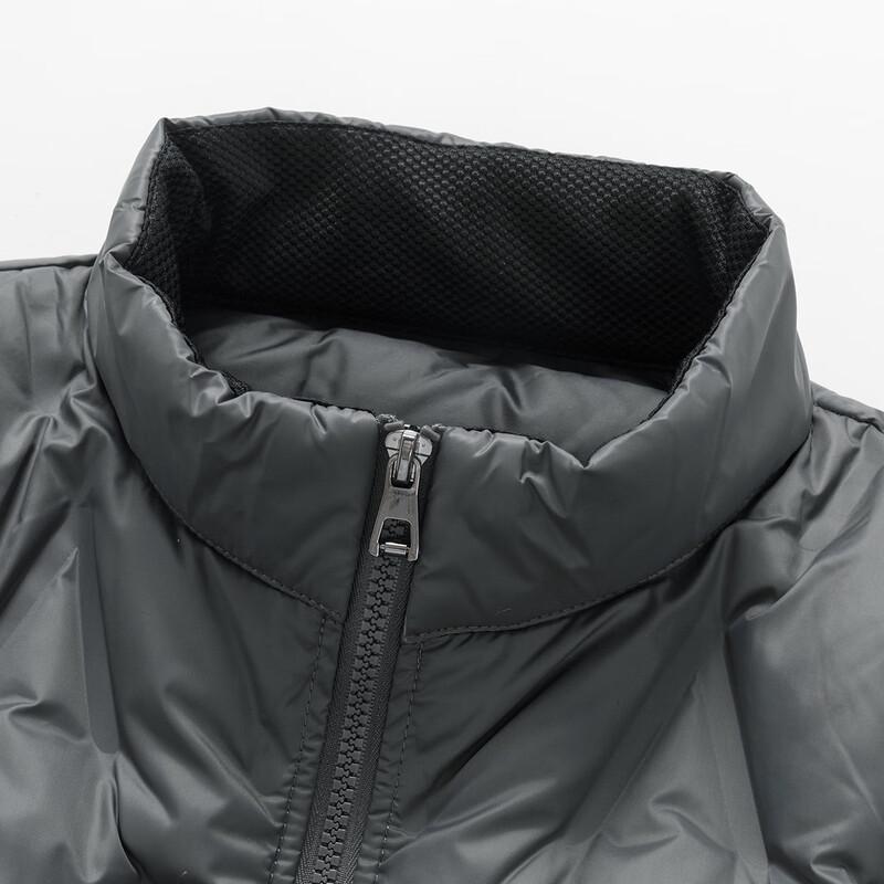 Yalu Herren Daunenweste mit Diamant-Farbblock