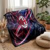 AC Milan Theme blanket Soft Flannel Blanket Plush Throw Blanket Cozy Sofa Bed Blanket for Home Decor