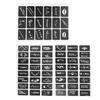 Semi Permanent Small Tattoo Stencil Airbrush Temporary Templates