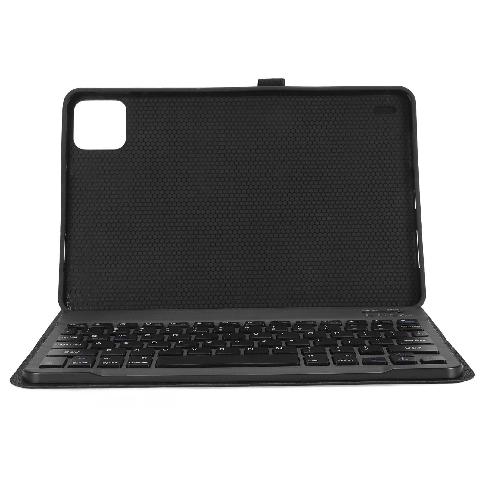 

Чехол-клавиатура для Xiaomi для Mi Pad 6 6 Pro 11 дюймов 2023 Многофункциональный чехол для планшета из искусственной кожи чёрный