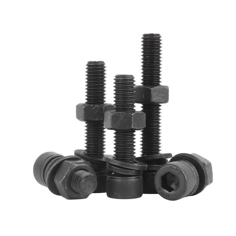 GUWANJI 12.9 Grade Hex Socket Screw & Washer Combo Set