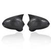 Rearview Side Mirror Cover Fit For Seat Leon MK2 2009-2012 Ibiza MK4 2008-2017 Wing Cap Outdoor Case Trim Carbon Fiber Sticker