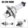1 Stück H4 24V 100W 3200K Auto Scheinwerfer Gelbes Licht Auto Scheinwerfer Halogenlampe Wasserdicht Autolichter Halogenlampe Zubehör