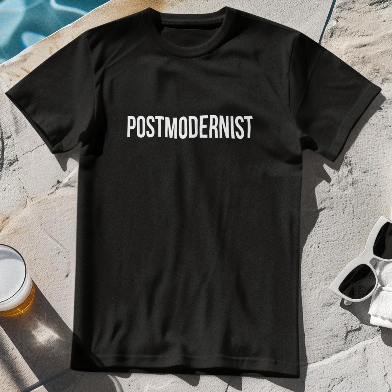 POSTMODERNIST T-Shirt - existentialism philosophy fine art painting foucault S