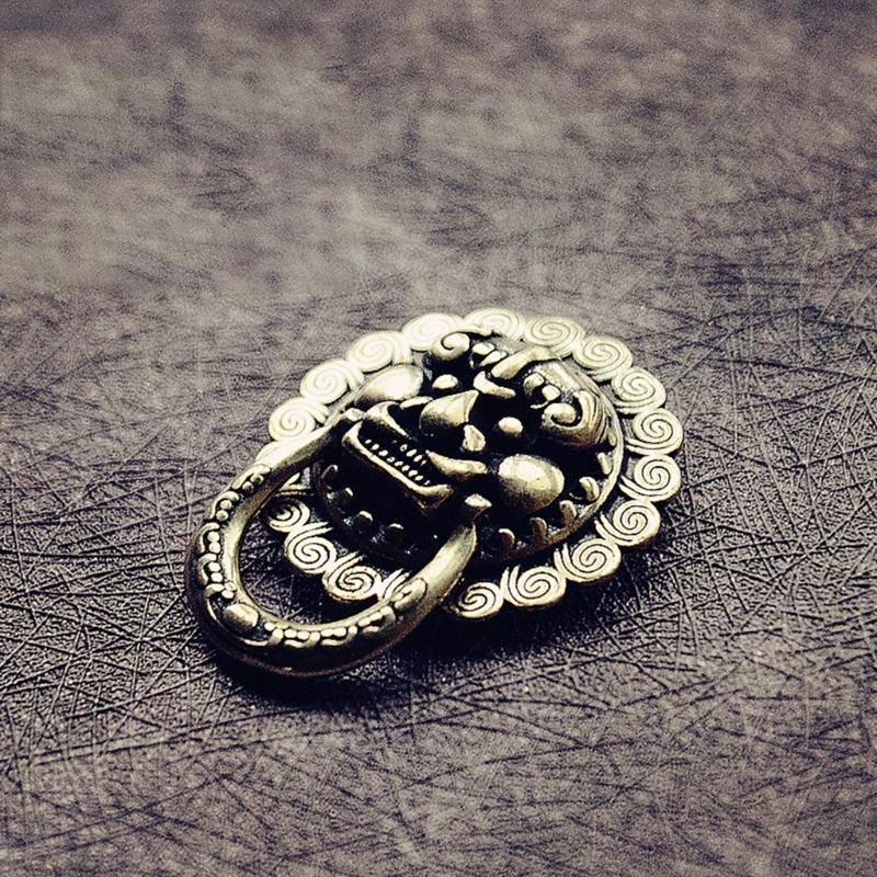 Retro Style Brass Clasp For DIY Garment Accessories Patina Finish Brass Connectors Metal Fastener