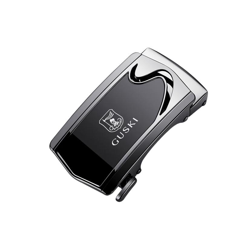 

Gushiqi Men s Alloy Automatic Belt Buckle 3.5cm
